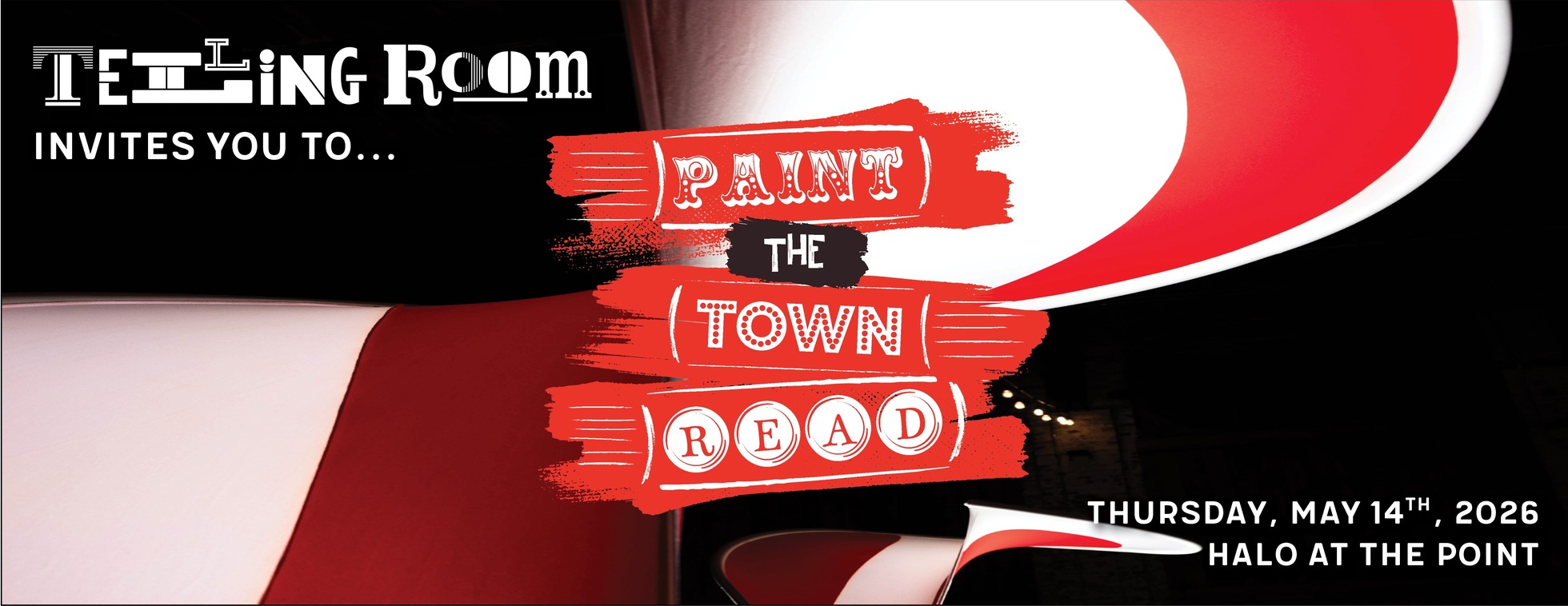 The Telling Room's Annual Paint the Town Read Bash